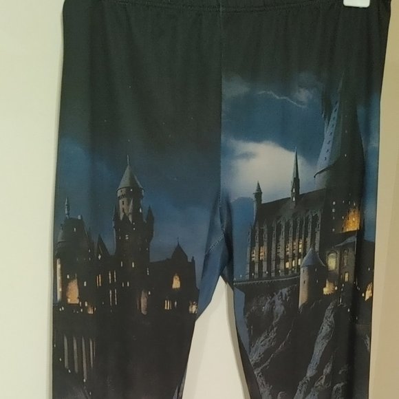 Harry Potter Hogwarts Leggings - Picture 1 of 2